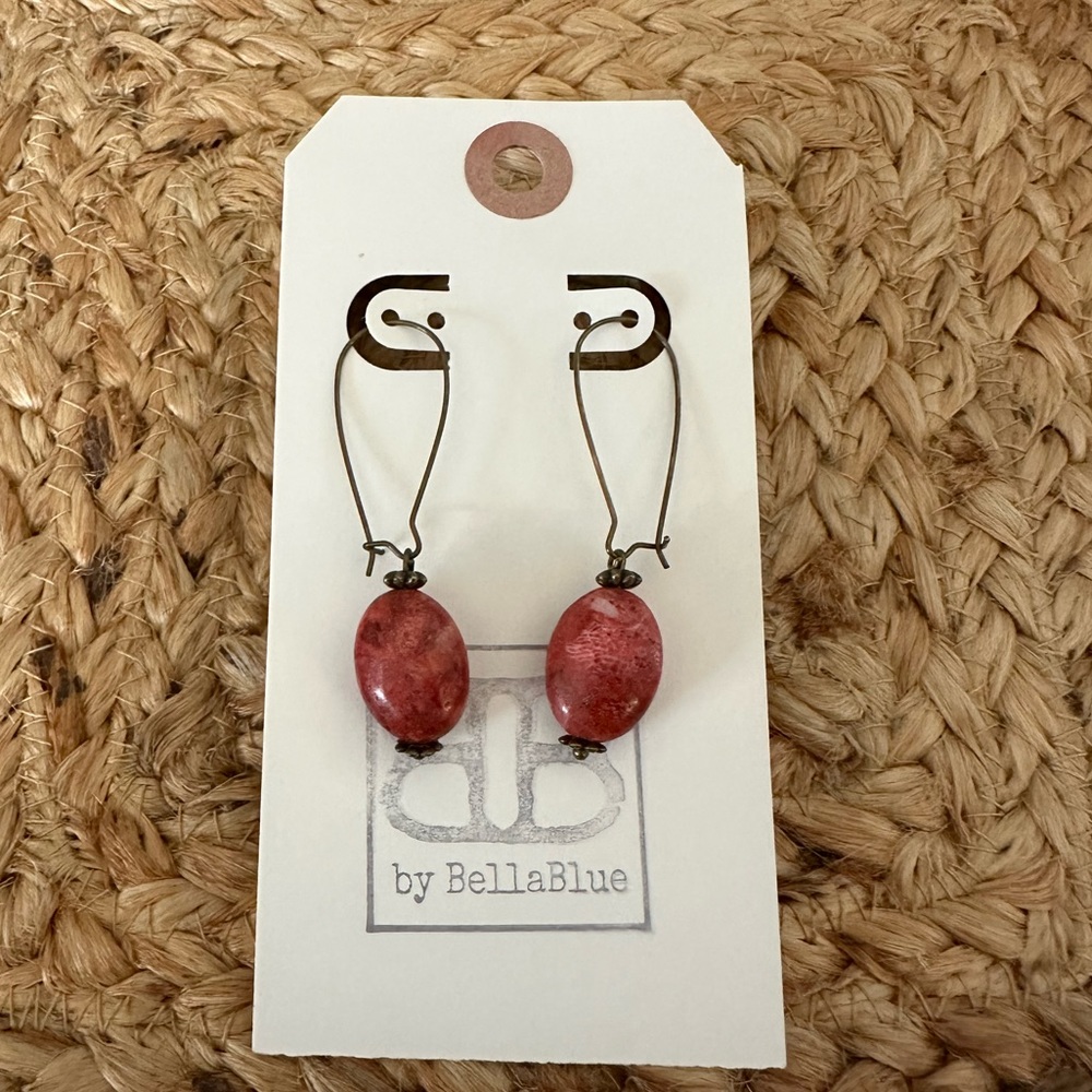 NEW Handmade Boho Chic Beaded Earrings.  Cute earrings
